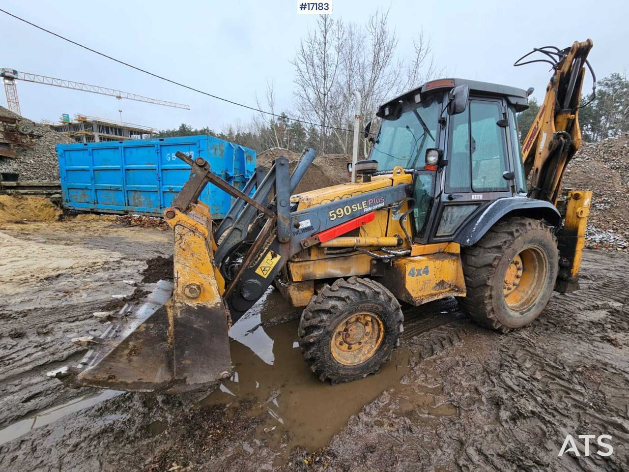 Backhoe loader CASE 590 Super LE PLUS (2000) - Экскаватор-погрузчик: фото 2 Backhoe loader CASE 590 Super LE PLUS (2000) - Экскаватор-погрузчик: фото 2