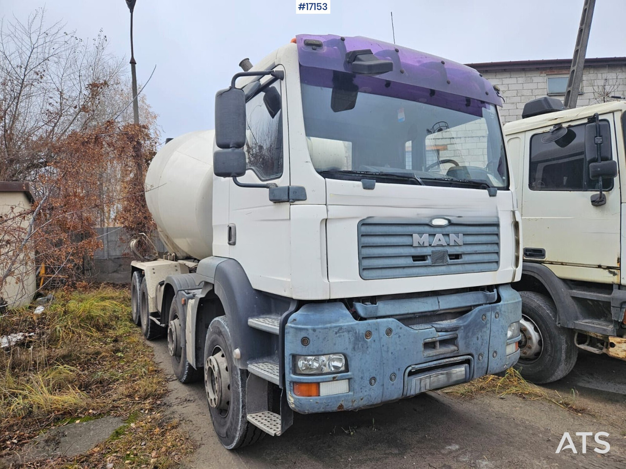 Concrete mixer on MAN TGA 35.360 8x4 chassis (2004) - Автобетоносмеситель: фото 1 Concrete mixer on MAN TGA 35.360 8x4 chassis (2004) - Автобетоносмеситель: фото 1