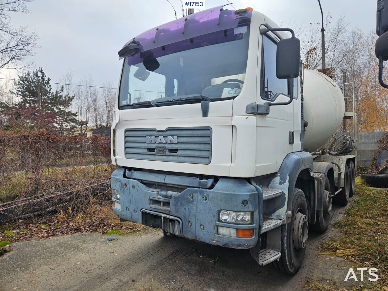 Concrete mixer on MAN TGA 35.360 8x4 chassis (2004) - Автобетоносмеситель: фото 3 Concrete mixer on MAN TGA 35.360 8x4 chassis (2004) - Автобетоносмеситель: фото 3