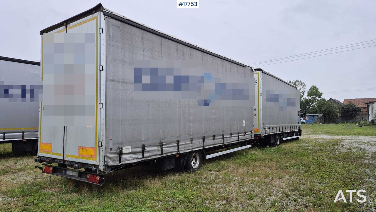 Тентованный грузовик Tandem MAN TGL 8.250 (2014): фото 9