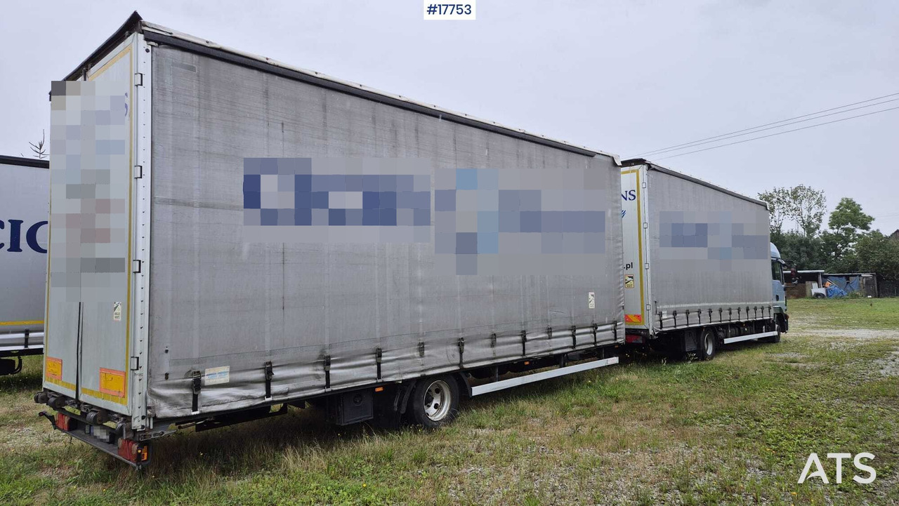 Тентованный грузовик Tandem MAN TGL 8.250 (2014): фото 11