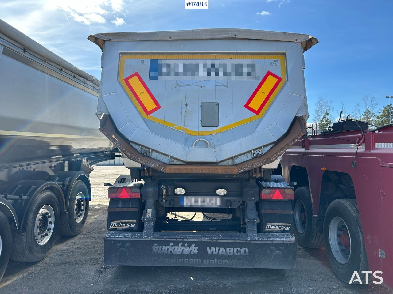 Truck semi-trailer, tipper MEIERLING MSK 18 (2017) - Самосвальный полуприцеп: фото 4 Truck semi-trailer, tipper MEIERLING MSK 18 (2017) - Самосвальный полуприцеп: фото 4