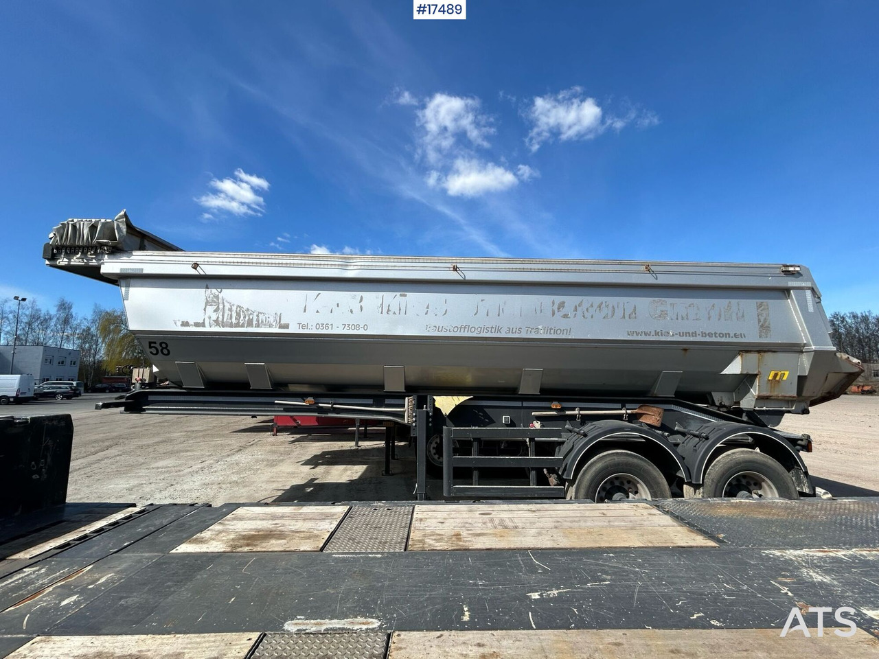 Truck semi-trailer, tipper MEIERLING MSK 18 (2017) - Самосвальный полуприцеп: фото 2 Truck semi-trailer, tipper MEIERLING MSK 18 (2017) - Самосвальный полуприцеп: фото 2