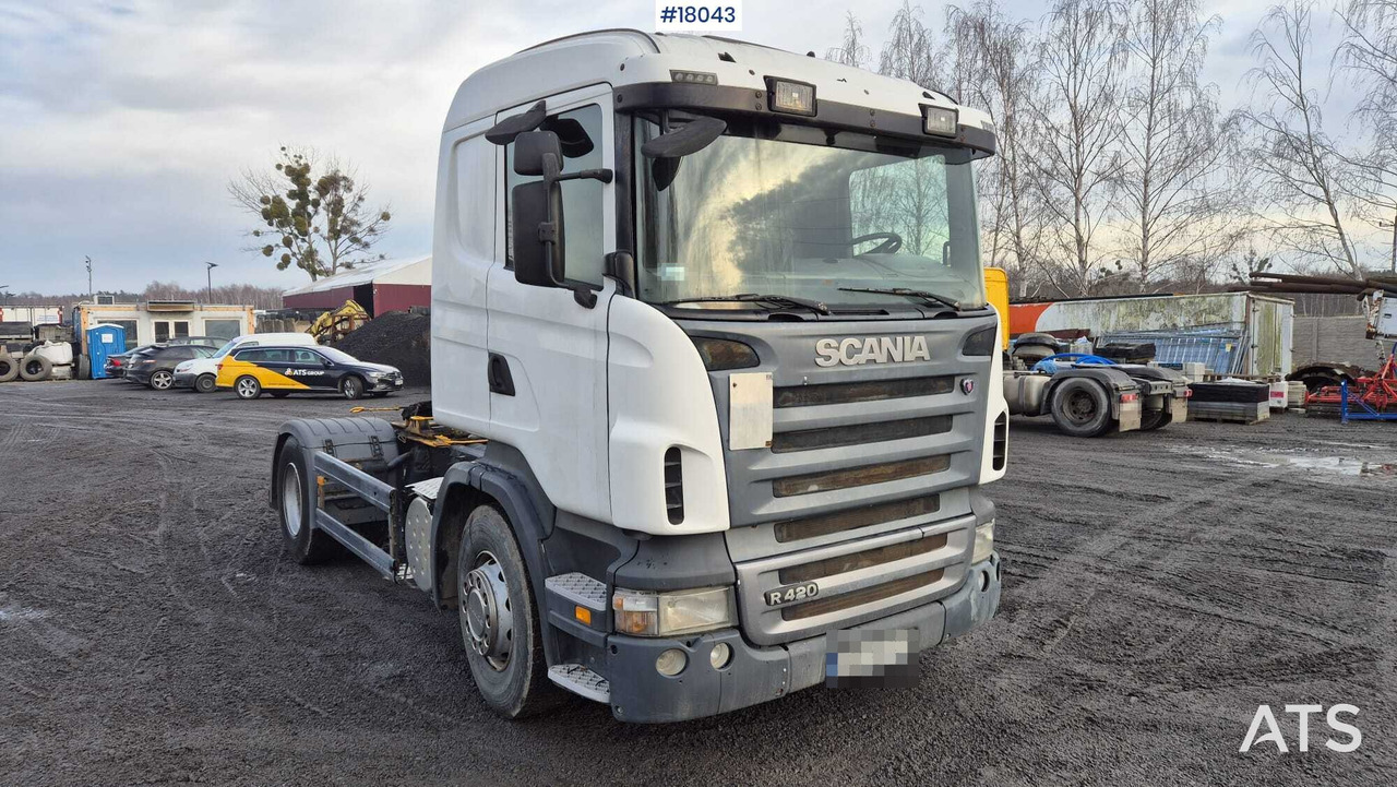 Scania R420 semi-tractor truck (2008) - Тягач: фото 1 Scania R420 semi-tractor truck (2008) - Тягач: фото 1