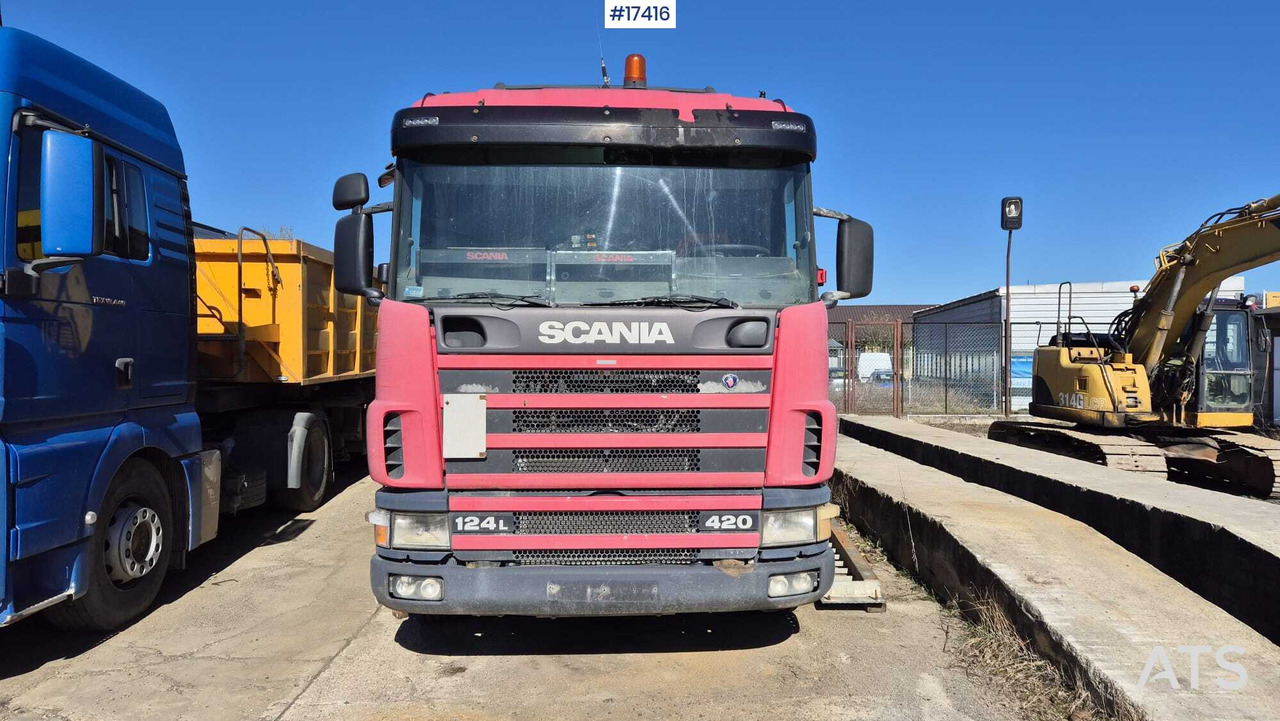 Tractor SCANIA 124L 420KM (2003) + BERGER tipper semi-trailer (2007) - Тягач, Самосвальный полуприцеп: фото 3 Tractor SCANIA 124L 420KM (2003) + BERGER tipper semi-trailer (2007) - Тягач, Самосвальный полуприцеп: фото 3