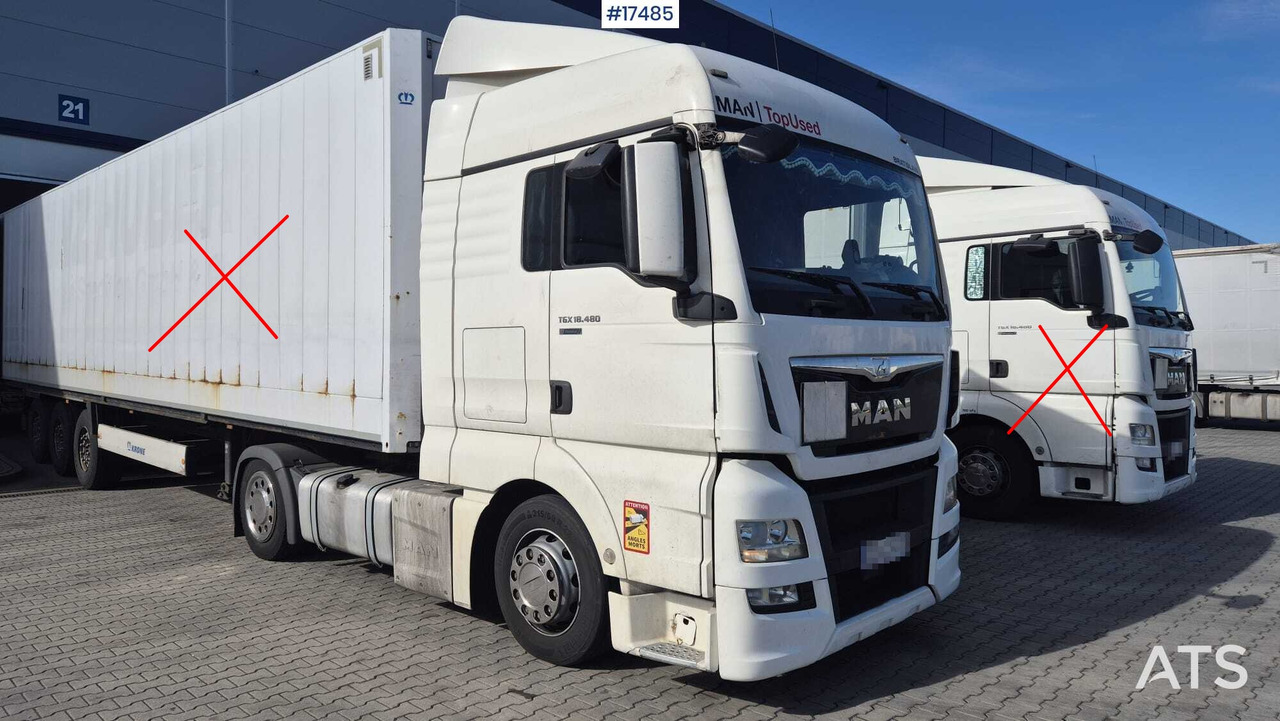 Truck tractor MAN TGX 18.480 EfficientLine (2016) - Тягач: фото 1 Truck tractor MAN TGX 18.480 EfficientLine (2016) - Тягач: фото 1