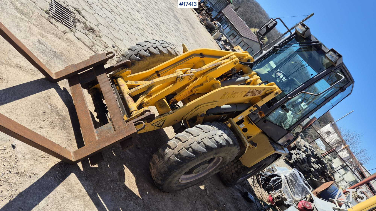 Wheel loader AHLMANN AL 85t 2004) forks, quick coupler, opening bucket. - Колёсный погрузчик: фото 2 Wheel loader AHLMANN AL 85t 2004) forks, quick coupler, opening bucket. - Колёсный погрузчик: фото 2