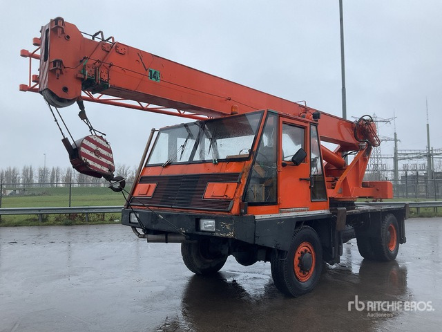 1979 Haulotte GH166 14000 kg 4x4 All Terrain Crane - Вседорожный кран: фото 2 1979 Haulotte GH166 14000 kg 4x4 All Terrain Crane - Вседорожный кран: фото 2