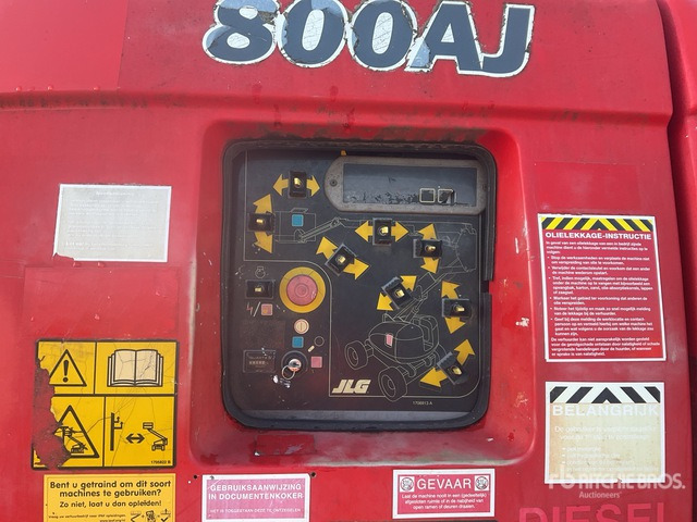 2008 JLG 800AJ 4WD Diesel Articulating Boom Lift - Коленчатый подъемник: фото 5 2008 JLG 800AJ 4WD Diesel Articulating Boom Lift - Коленчатый подъемник: фото 5