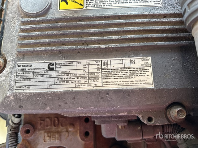 2014 Aggreko GHP/QSL9-G8 Skid-Mounted Generator Set - Электрогенератор: фото 5 2014 Aggreko GHP/QSL9-G8 Skid-Mounted Generator Set - Электрогенератор: фото 5