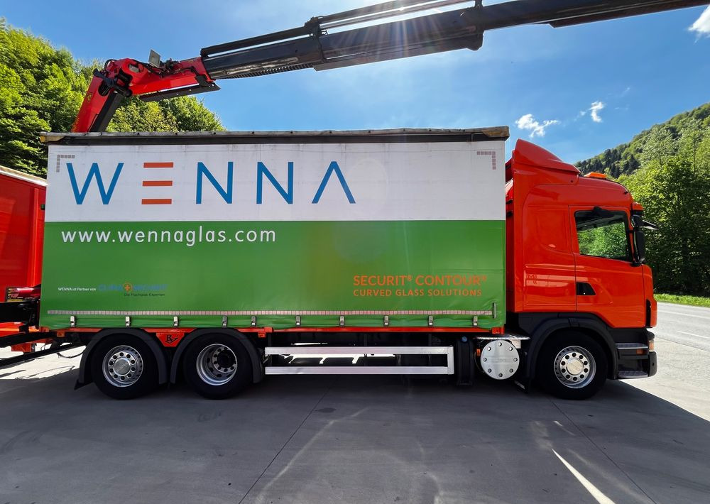 Scania G420 // Tandem // HDS Palfinger 18002 EH // Przyczepa // Oś skrętna podnoszona // Video !!! - Тентованный грузовик, Тентованный прицеп: фото 4 Scania G420 // Tandem // HDS Palfinger 18002 EH // Przyczepa // Oś skrętna podnoszona // Video !!! - Тентованный грузовик, Тентованный прицеп: фото 4