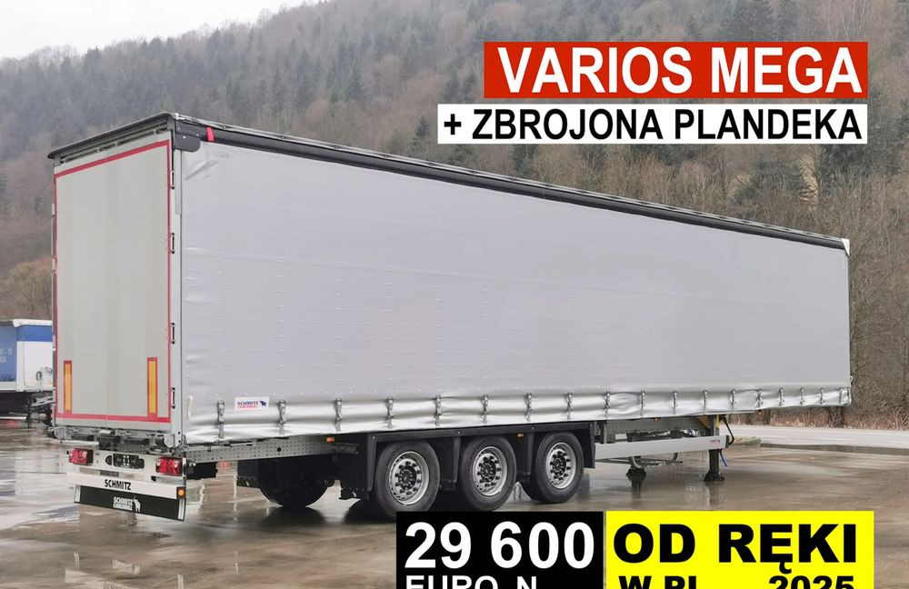 Schmitz Cargobull MEGA VARIOS - Тентованный полуприцеп: фото 1 Schmitz Cargobull MEGA VARIOS - Тентованный полуприцеп: фото 1