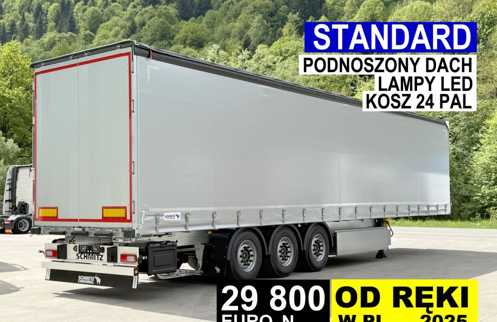 Schmitz Cargobull STANDARD + PDN DACH + 24 PAL - Тентованный полуприцеп: фото 1 Schmitz Cargobull STANDARD + PDN DACH + 24 PAL - Тентованный полуприцеп: фото 1