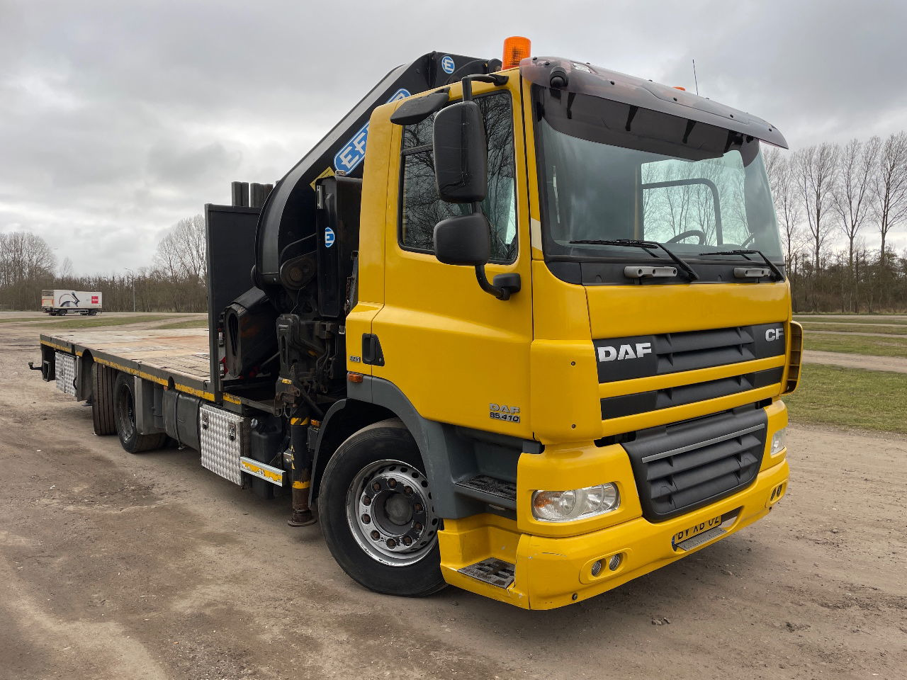 DAF 85.410 Met Effer 470 6s laadkraan ladekran loadercrane crane palfinger hiab fassi - Автоманипулятор: фото 5 DAF 85.410 Met Effer 470 6s laadkraan ladekran loadercrane crane palfinger hiab fassi - Автоманипулятор: фото 5