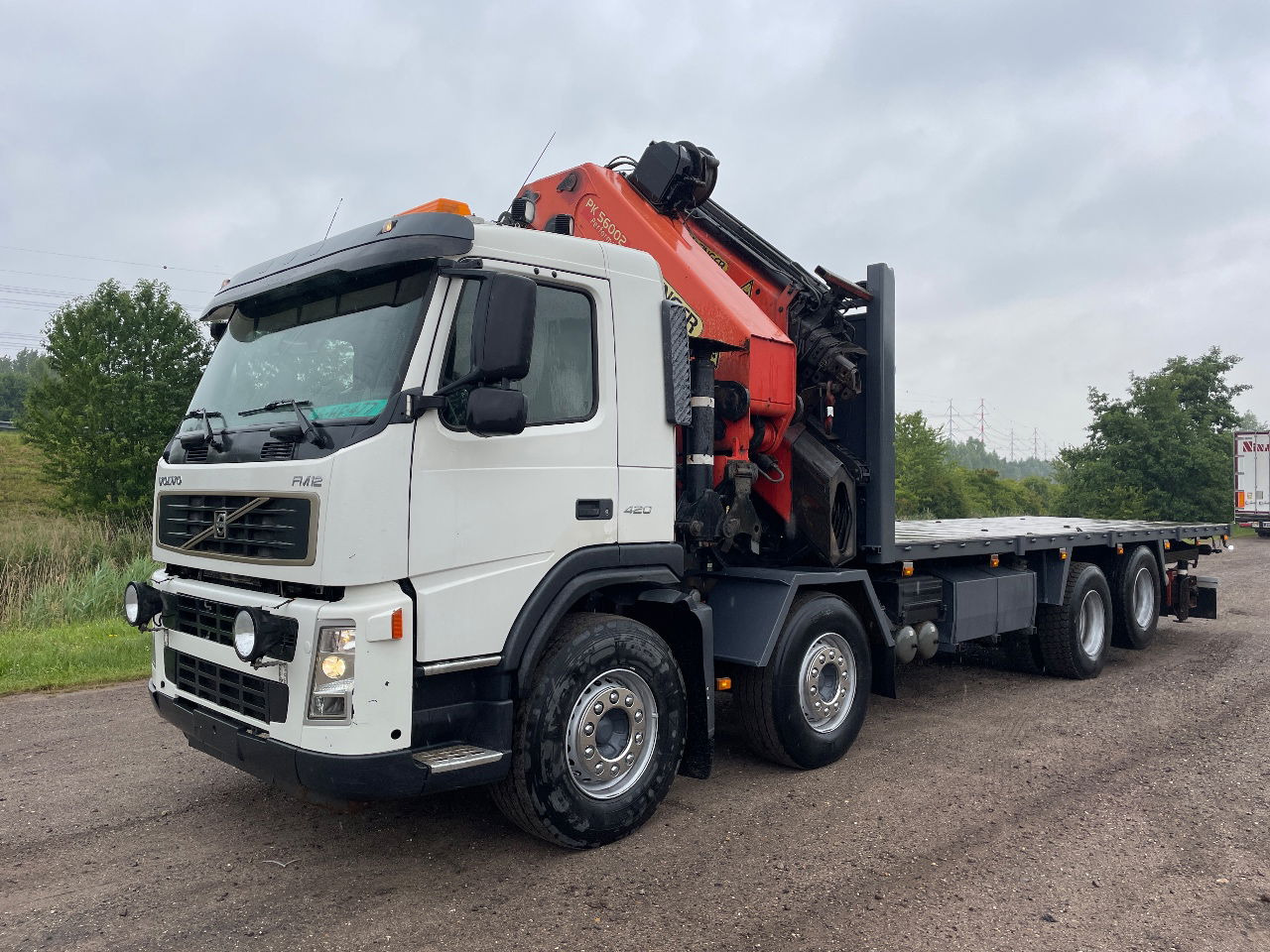 Volvo FM 12.420 with palfinger PK56002 with jib and winch, excellent condition - Автоманипулятор: фото 3 Volvo FM 12.420 with palfinger PK56002 with jib and winch, excellent condition - Автоманипулятор: фото 3
