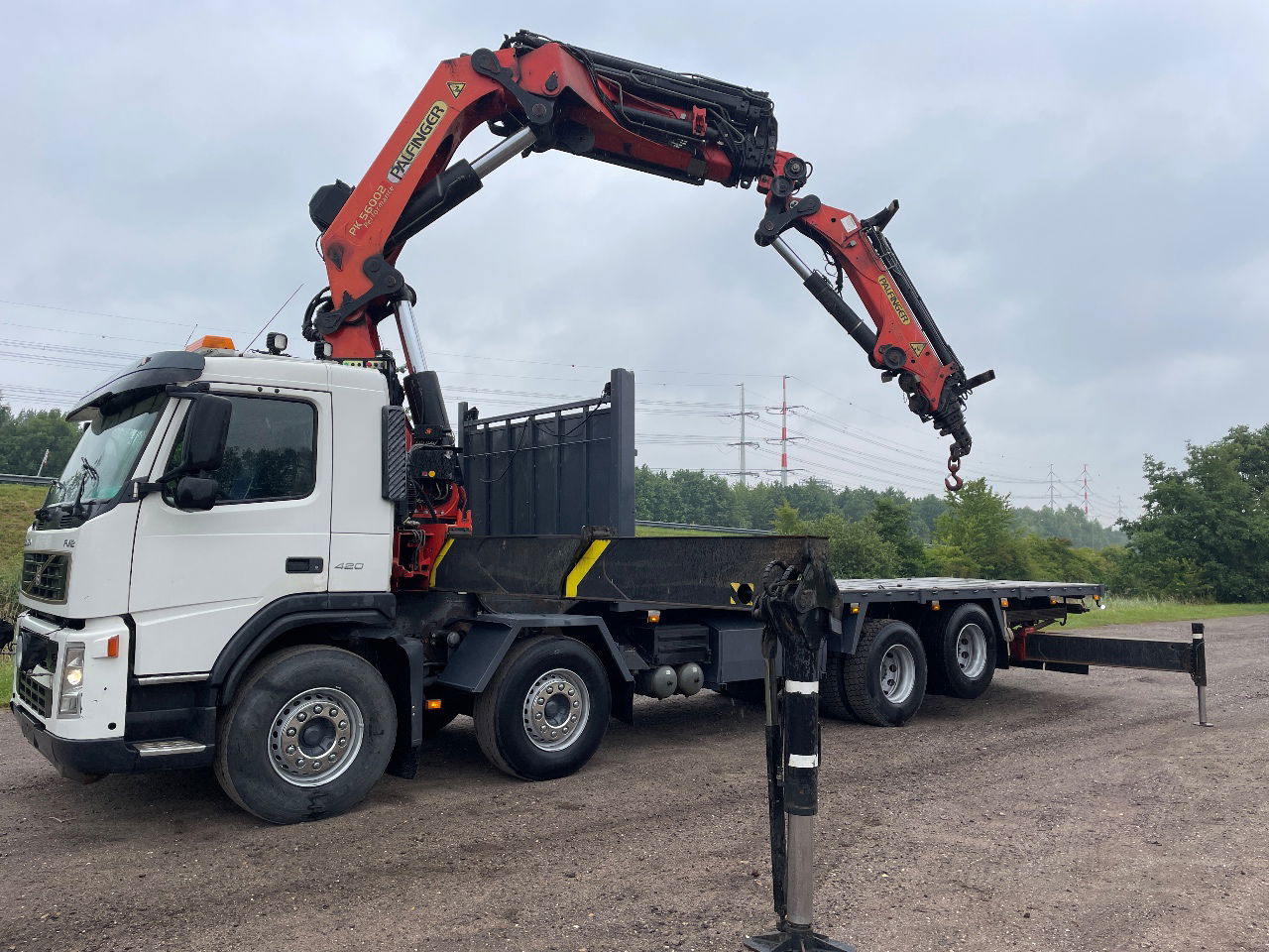 Volvo FM 12.420 with palfinger PK56002 with jib and winch, excellent condition - Автоманипулятор: фото 1 Volvo FM 12.420 with palfinger PK56002 with jib and winch, excellent condition - Автоманипулятор: фото 1