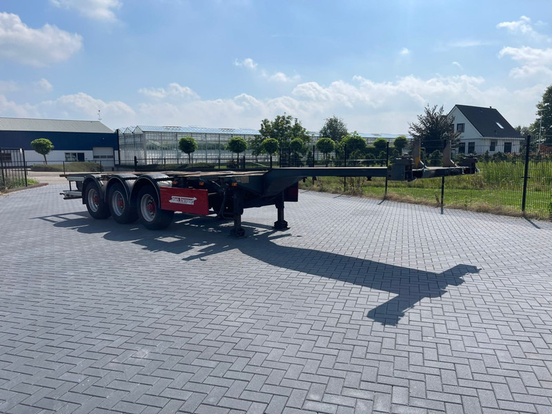 Полуприцеп-контейнеровоз/ Сменный кузов Nooteboom FT-43-03V 2X EXTENDABLE, ALL CONNECTIONS, LIFT AXLE.: фото 1