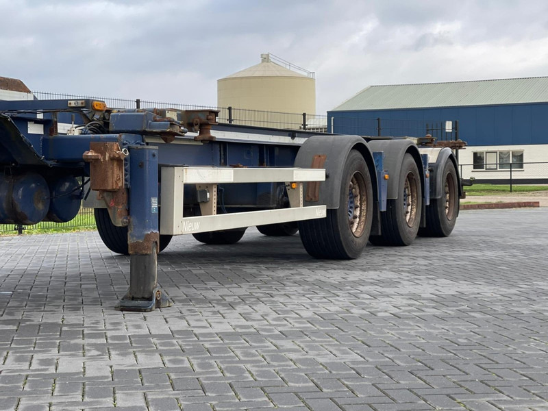 Полуприцеп-контейнеровоз/ Сменный кузов Renders ROC 16.27 CC X-STEERING, ALLE AANSLUITINGEN, APK.: фото 12