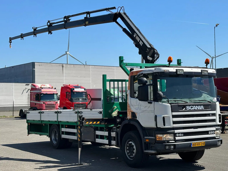 Scania P94-220 HIAB 102 / 5x Extentable / Euro 2 / Apk 02-2026! - Автоманипулятор: фото 3 Scania P94-220 HIAB 102 / 5x Extentable / Euro 2 / Apk 02-2026! - Автоманипулятор: фото 3