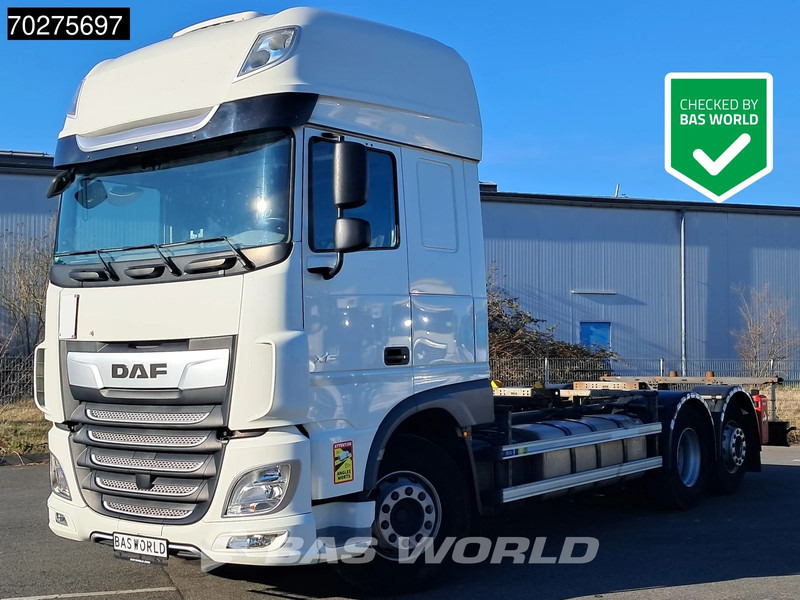 DAF XF 480 6X2 FAN SSC Retarder Lift+Lenkachse StandKlima ACC Euro 6 - Грузовик-контейнеровоз/ Сменный кузов: фото 1 DAF XF 480 6X2 FAN SSC Retarder Lift+Lenkachse StandKlima ACC Euro 6 - Грузовик-контейнеровоз/ Сменный кузов: фото 1