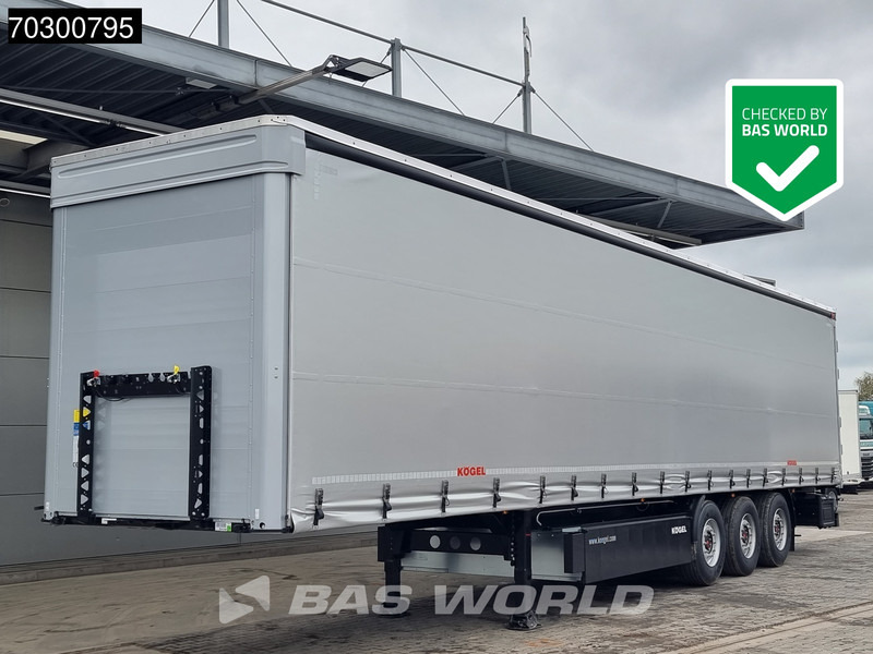 Kögel S24-1 3 axles NEW Palettenkasten Lift Axle - Тентованный полуприцеп: фото 1 Kögel S24-1 3 axles NEW Palettenkasten Lift Axle - Тентованный полуприцеп: фото 1