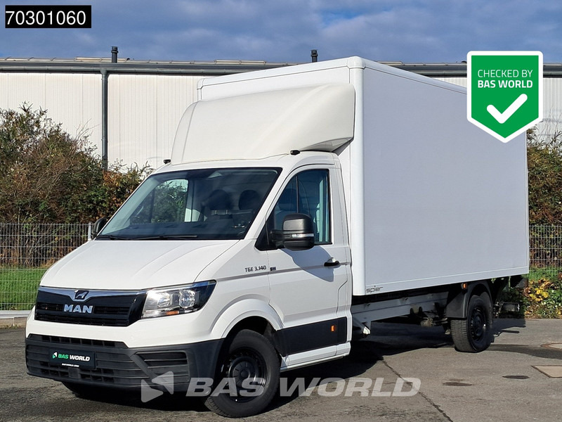 MAN TGE 3.140 Ladebordwand Automatik 140PS Koffer Kamera Tempomat Klima Euro6 A/C Cruise control - Фургон с закрытым кузовом: фото 1 MAN TGE 3.140 Ladebordwand Automatik 140PS Koffer Kamera Tempomat Klima Euro6 A/C Cruise control - Фургон с закрытым кузовом: фото 1
