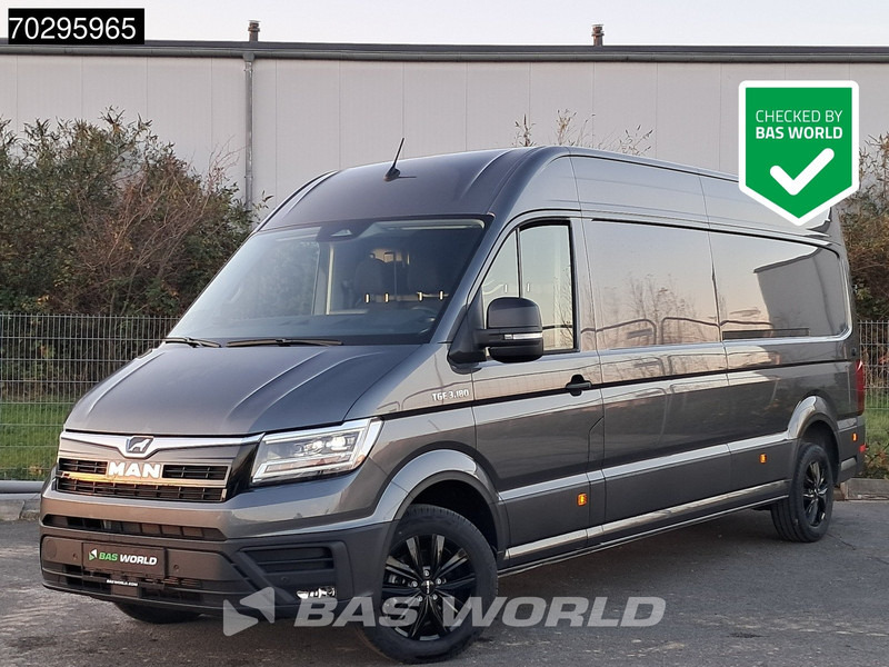 MAN TGE 3.180 Automatik 180PS AHK L4H3 ACC LED Navi Kamera Parkensensoren Euro6 L3H2 A/C Towbar - Цельнометаллический фургон: фото 1 MAN TGE 3.180 Automatik 180PS AHK L4H3 ACC LED Navi Kamera Parkensensoren Euro6 L3H2 A/C Towbar - Цельнометаллический фургон: фото 1