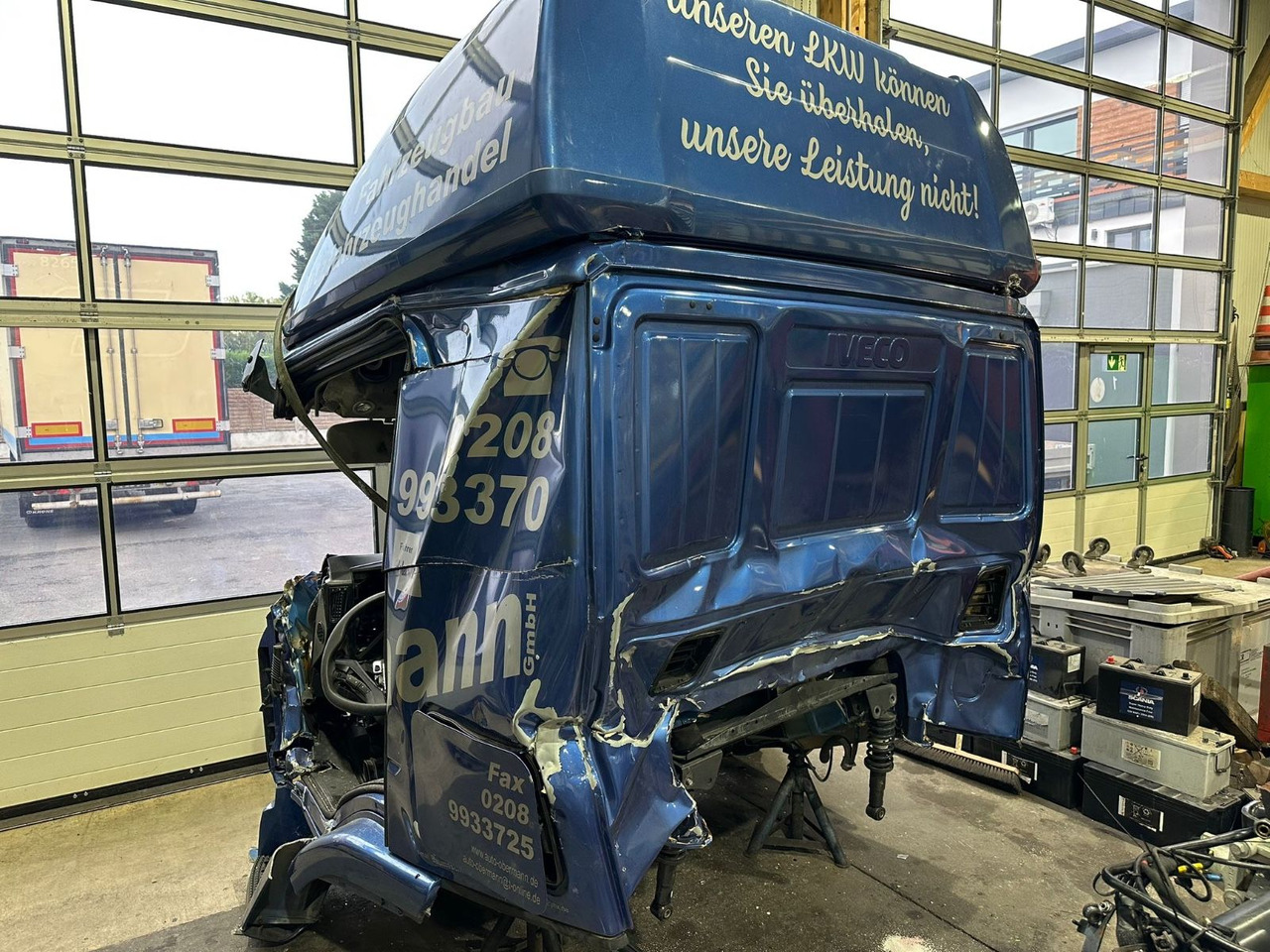 Грузовик-шасси Iveco 110EL25 Unfallchassis ohne Motor/Getriebe: фото 14