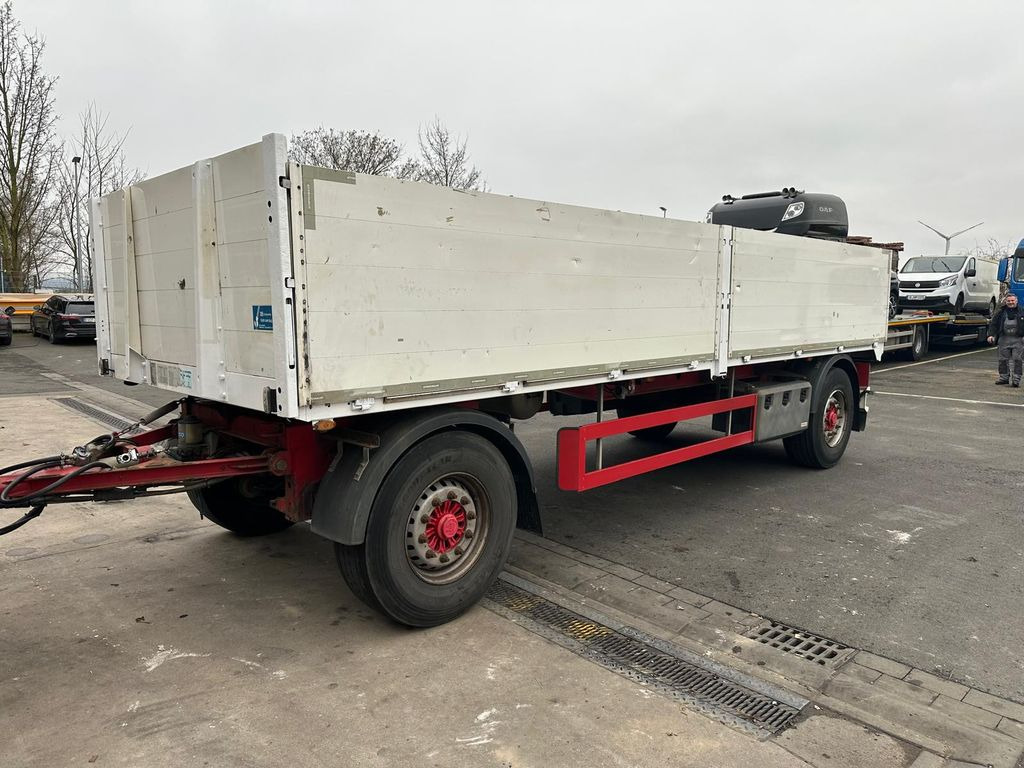 Schwarzmüller Baustoffanhg 7,1m*NL 14,6to*Luft*BPW*ZS*gt.Zstd. - Полуприцеп бортовой/ Платформа: фото 1 Schwarzmüller Baustoffanhg 7,1m*NL 14,6to*Luft*BPW*ZS*gt.Zstd. - Полуприцеп бортовой/ Платформа: фото 1