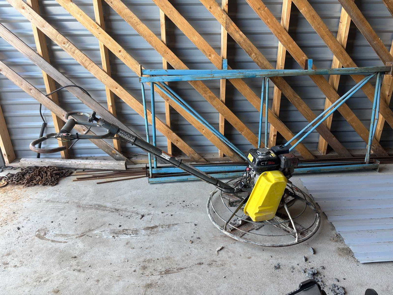 Wacker Neuson Trowel CT 36-5A concrete grinder - Затирочная машина по бетону: фото 2 Wacker Neuson Trowel CT 36-5A concrete grinder - Затирочная машина по бетону: фото 2