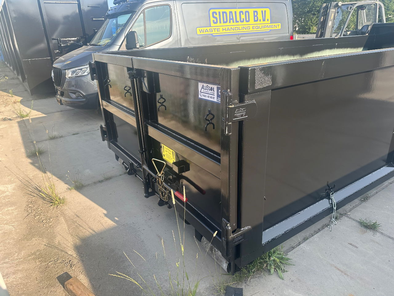 Sidalco 15 m3 hardox HB 450 - Контейнер для мультилифта: фото 4 Sidalco 15 m3 hardox HB 450 - Контейнер для мультилифта: фото 4