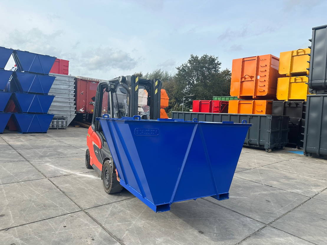 Sidalco 2 m3 sorteer bakjes - Бункер накопитель: фото 2 Sidalco 2 m3 sorteer bakjes - Бункер накопитель: фото 2