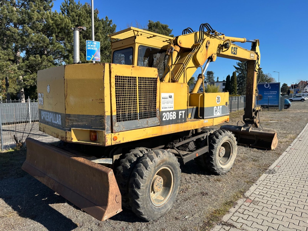 CAT 206 B FT + SCHAUFELN 2X GR. - Колёсный экскаватор: фото 2 CAT 206 B FT + SCHAUFELN 2X GR. - Колёсный экскаватор: фото 2