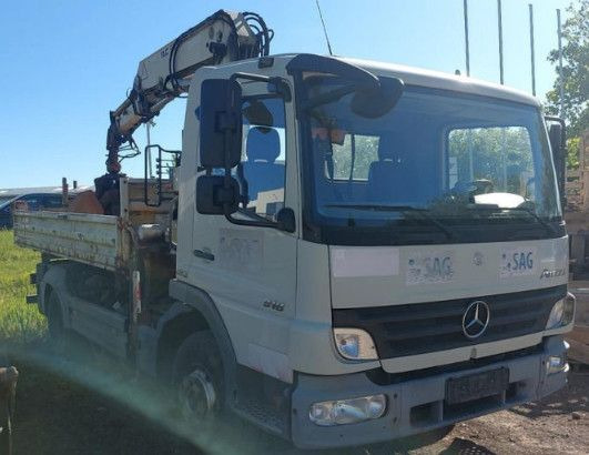 Mercedes-Benz Atego 2 4-Zyl. 4x2 918 4x2 KRAN TEREX 65.2 - Самосвал, Автоманипулятор: фото 1 Mercedes-Benz Atego 2 4-Zyl. 4x2 918 4x2 KRAN TEREX 65.2 - Самосвал, Автоманипулятор: фото 1