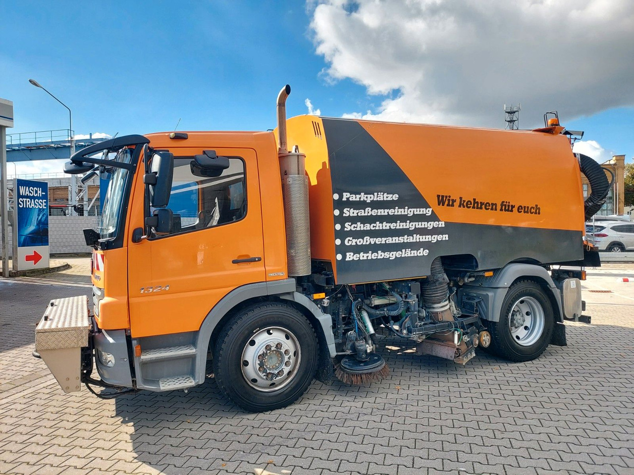 Mercedes-Benz Atego 2 6-Zyl. 4x2 1324 Schmidt SK 600 Klima в лизинг Mercedes-Benz Atego 2 6-Zyl. 4x2 1324 Schmidt SK 600 Klima: фото 8