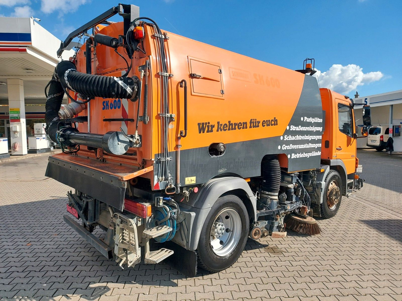 Mercedes-Benz Atego 2 6-Zyl. 4x2 1324 Schmidt SK 600 Klima в лизинг Mercedes-Benz Atego 2 6-Zyl. 4x2 1324 Schmidt SK 600 Klima: фото 7