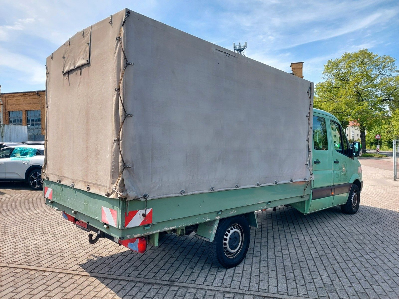 Тентованный фургон, Грузопассажирский фургон Mercedes-Benz Sprinter II Pritsche/DoKa 313 CDI KLIMA 7 SITZE: фото 6