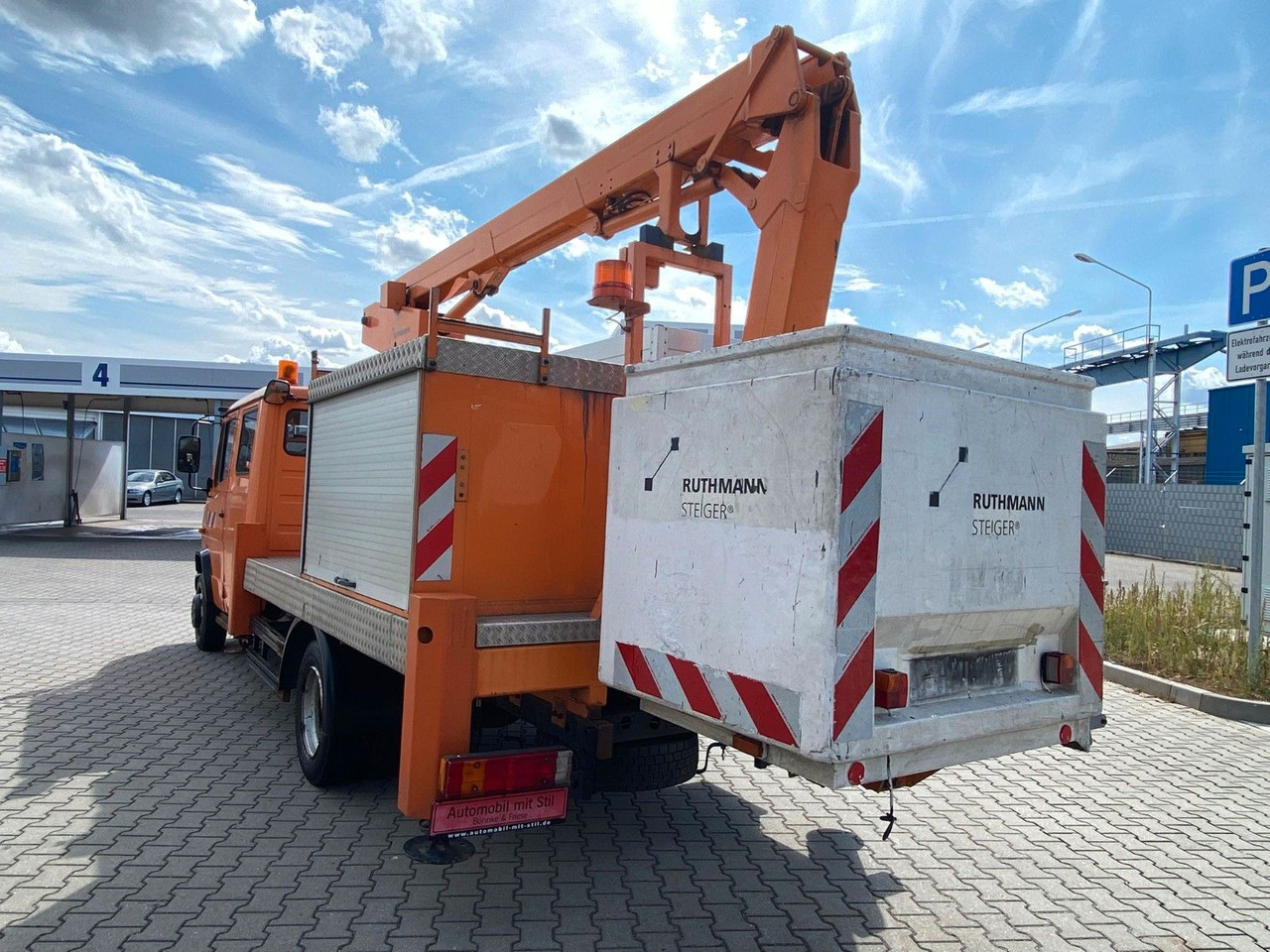Грузовик с подъемником Mercedes-Benz VARIO 816D 4x4 HUB Steiger Ruthmann K130: фото 6 Грузовик с подъемником Mercedes-Benz VARIO 816D 4x4 HUB Steiger Ruthmann K130: фото 6