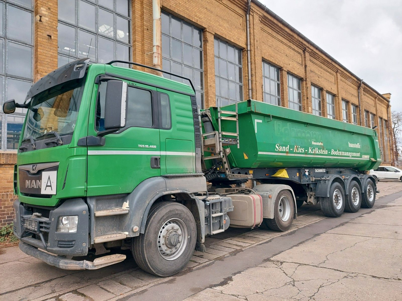 Самосвальный полуприцеп Schmitz Cargobull SGF S3 Mulde DA Kipper Stahl 26m³ Luft + Lift: фото 6