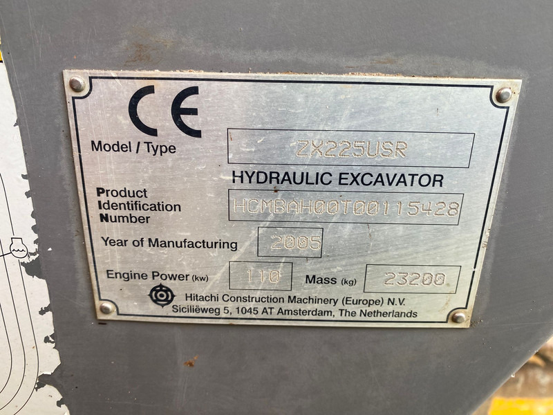 Hitachi ZX 225 USRLC NVT в лизинг Hitachi ZX 225 USRLC NVT: фото 17