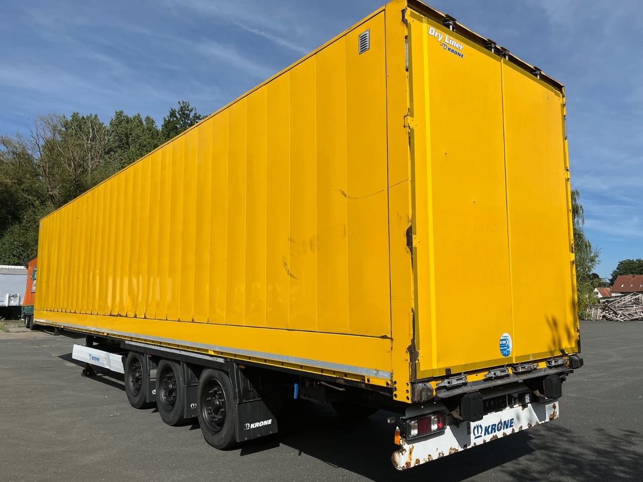 Krone SD/DA03LNF Koffer/TÜV03-2026/Payload-27607kg - Полуприцеп-фургон: фото 4 Krone SD/DA03LNF Koffer/TÜV03-2026/Payload-27607kg - Полуприцеп-фургон: фото 4