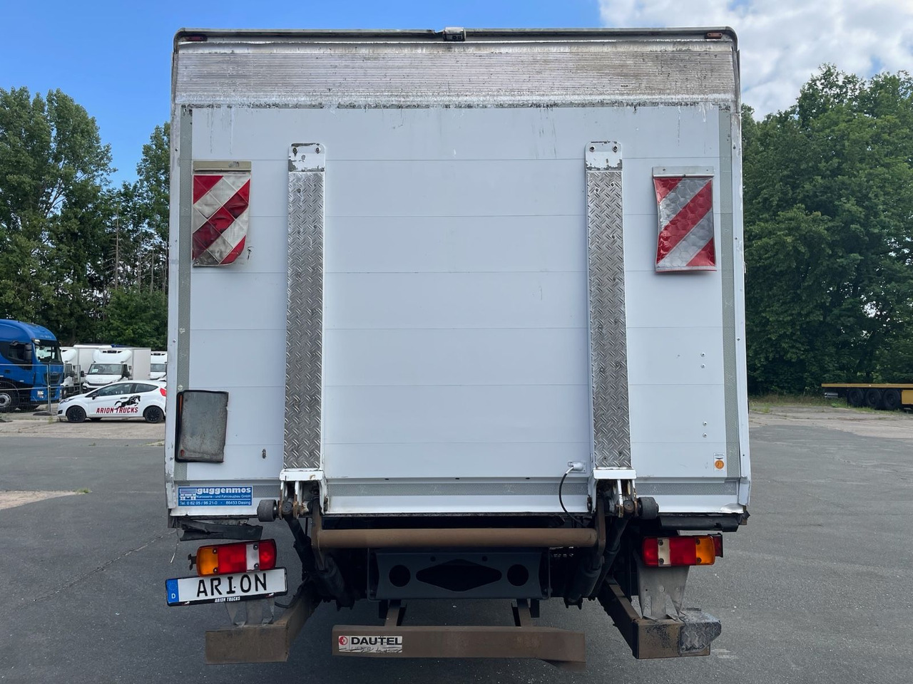 Mercedes-Benz Atego 2 1222 4x2 Koffer/LBW/DAUTEL/8,25m/AC/EU5 - Грузовик с закрытым кузовом: фото 5 Mercedes-Benz Atego 2 1222 4x2 Koffer/LBW/DAUTEL/8,25m/AC/EU5 - Грузовик с закрытым кузовом: фото 5