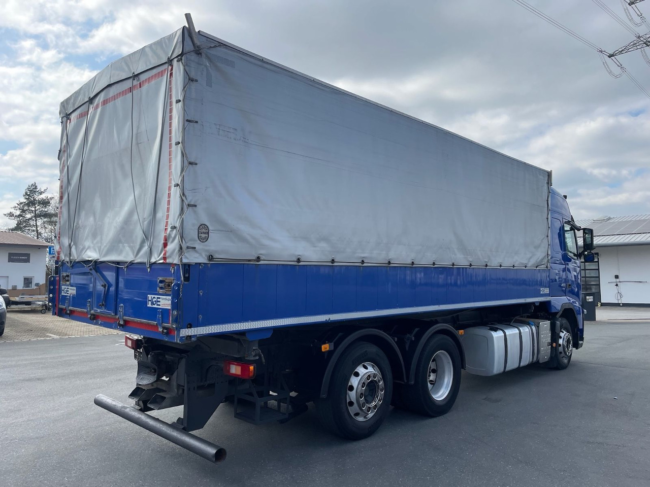 Тентованный грузовик Volvo FH 460 EEV Dreiseiten-Getreidekipper/gel. NLA/AC: фото 7