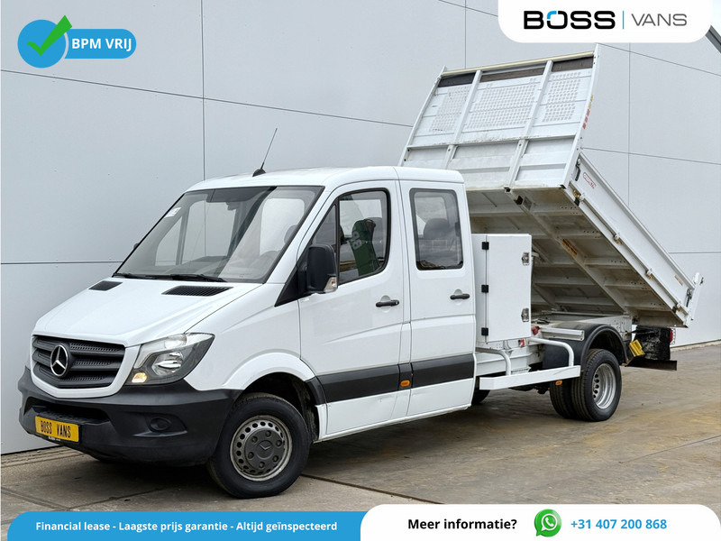 Mercedes-Benz Sprinter 514 2.2 CDI Kipper Dubbellucht Dubbele Cabine Climate Control Cruise Control Trekhaak 3.5t Tipper Benne DOKA - Малотоннажный самосвал, Грузопассажирский фургон: фото 1 Mercedes-Benz Sprinter 514 2.2 CDI Kipper Dubbellucht Dubbele Cabine Climate Control Cruise Control Trekhaak 3.5t Tipper Benne DOKA - Малотоннажный самосвал, Грузопассажирский фургон: фото 1