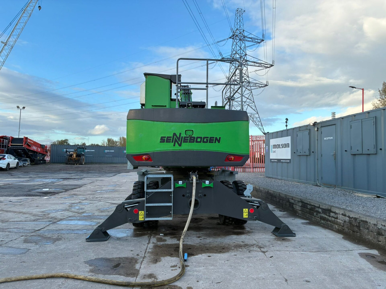 Sennebogen 818E Electric - Перегружатель: фото 4 Sennebogen 818E Electric - Перегружатель: фото 4