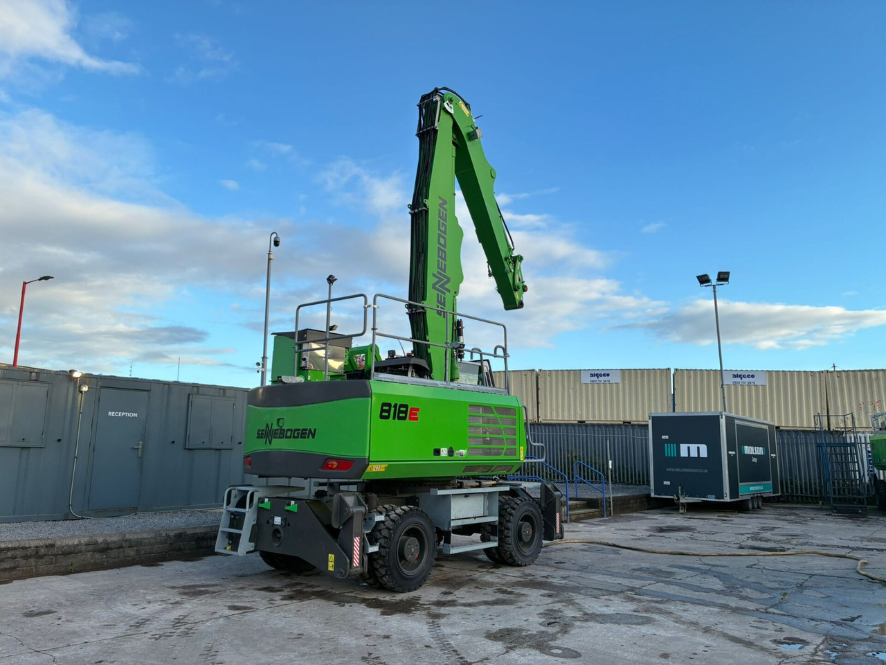 Sennebogen 818E Electric - Перегружатель: фото 5 Sennebogen 818E Electric - Перегружатель: фото 5