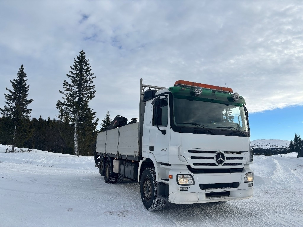 Mercedes-Benz ACTROS 2544 med HIAB 122-E-3 kran 12 tm - Автоманипулятор: фото 5 Mercedes-Benz ACTROS 2544 med HIAB 122-E-3 kran 12 tm - Автоманипулятор: фото 5