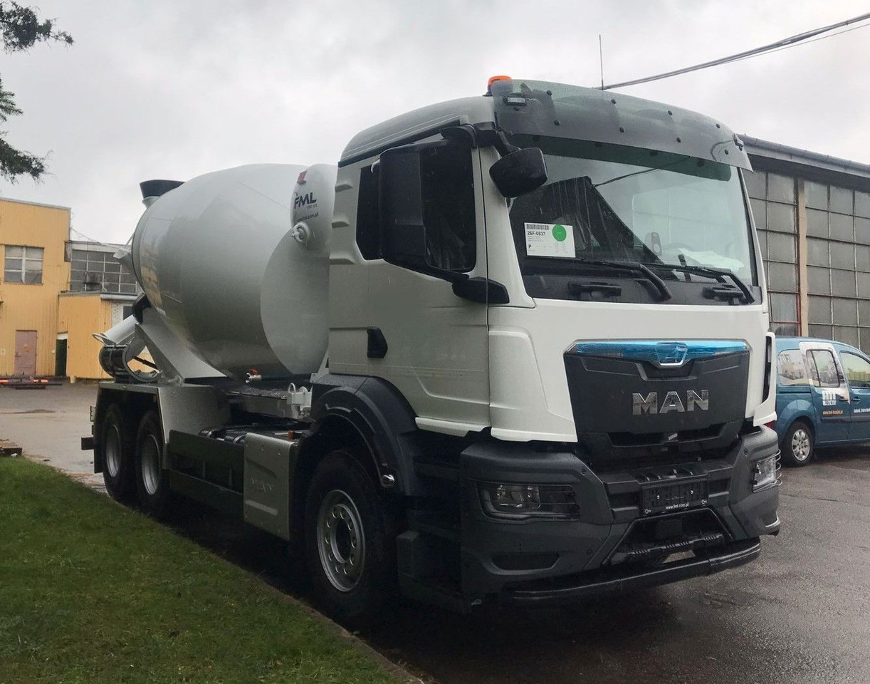 MAN TGS 33.400 6x4 EURO2 FML 9 M3 - Автобетоносмеситель: фото 1 MAN TGS 33.400 6x4 EURO2 FML 9 M3 - Автобетоносмеситель: фото 1