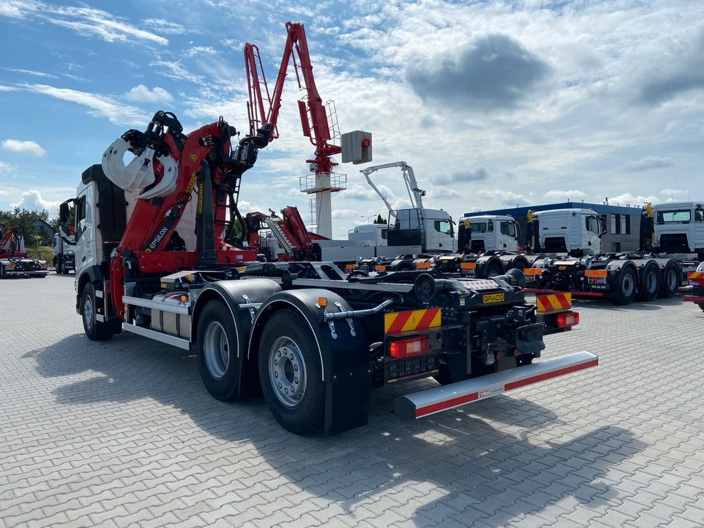 Новый Крюковой мультилифт, Автоманипулятор Volvo FM 460 Abrollkipper PALFINGER - EPSILON: фото 6