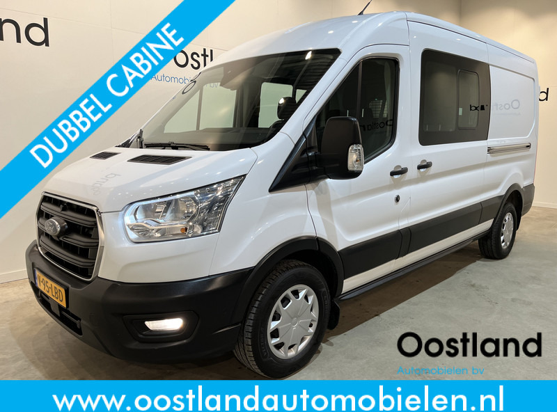 Ford Transit 350 2.0 TDCI L3H2 Trend 130 PK DC Dubbel Cabine / Euro 6 / Airco / Schuifdeur L + R / Cruise Control / Trekhaak / Camera / BPM VRIJ !! - Цельнометаллический фургон, Грузопассажирский фургон: фото 1 Ford Transit 350 2.0 TDCI L3H2 Trend 130 PK DC Dubbel Cabine / Euro 6 / Airco / Schuifdeur L + R / Cruise Control / Trekhaak / Camera / BPM VRIJ !! - Цельнометаллический фургон, Грузопассажирский фургон: фото 1